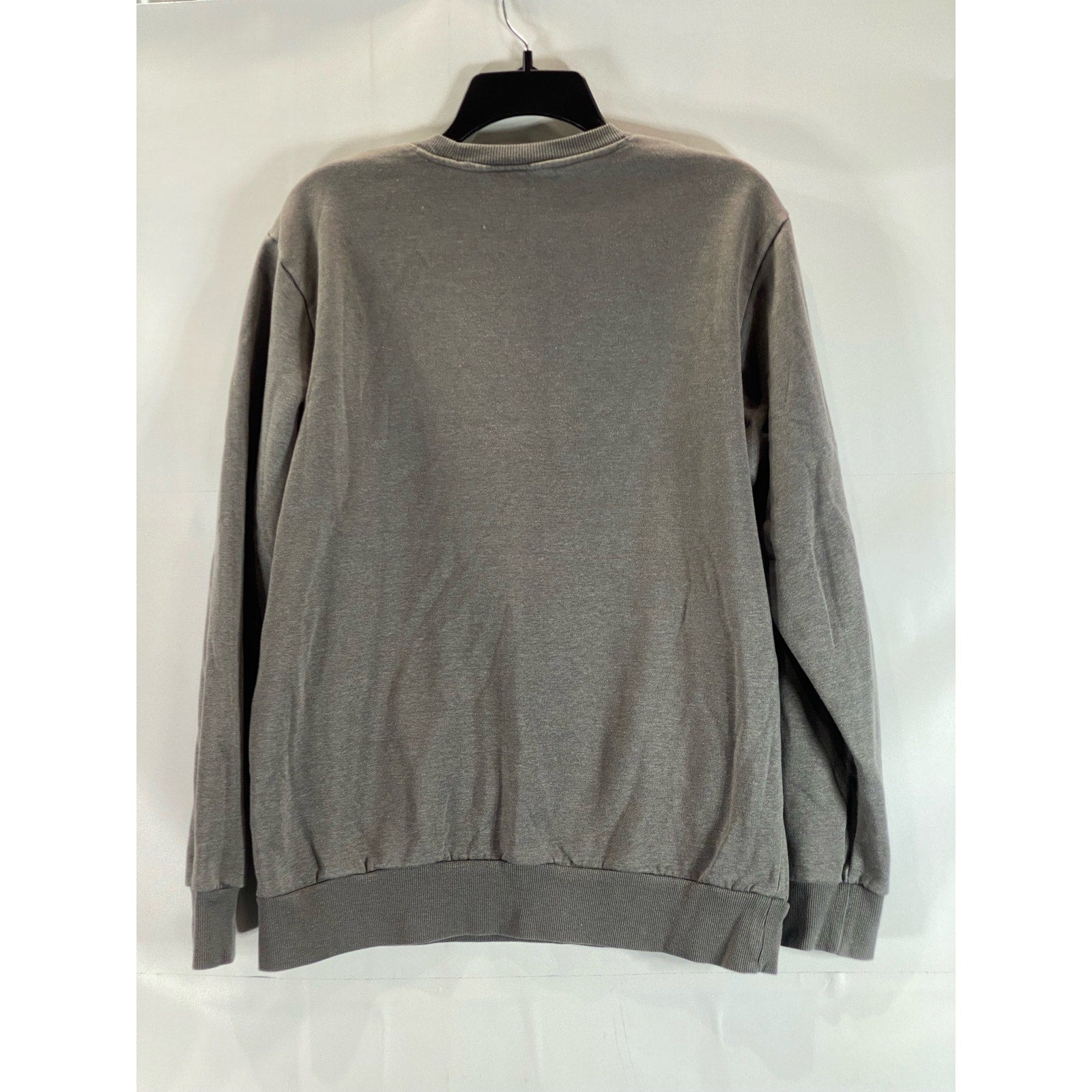 COLUMBIA Men's Gray Crewneck Logo Graphic Pullover Sweatshirt SZ M