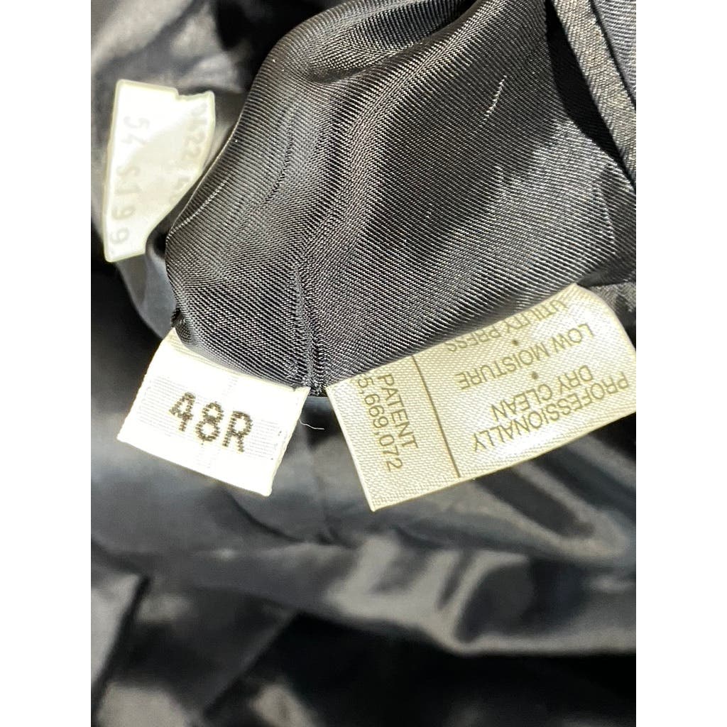 HART SCHAFFNER MARX For Nordstrom Men's Navy Two-Button Suit Jacket SZ 48R