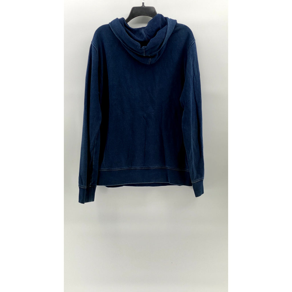 GAP Men's Dark Blue Solid Pullover Casual Long Sleeve Sweatshirt SZ M