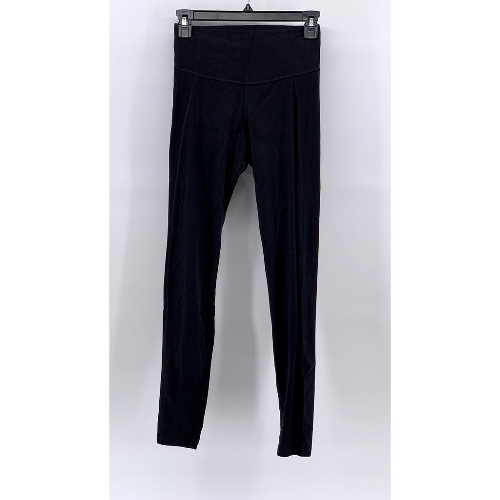 TRAMPOLINE Women's Black Solid Pull-On Ankle Leggings SZ XS