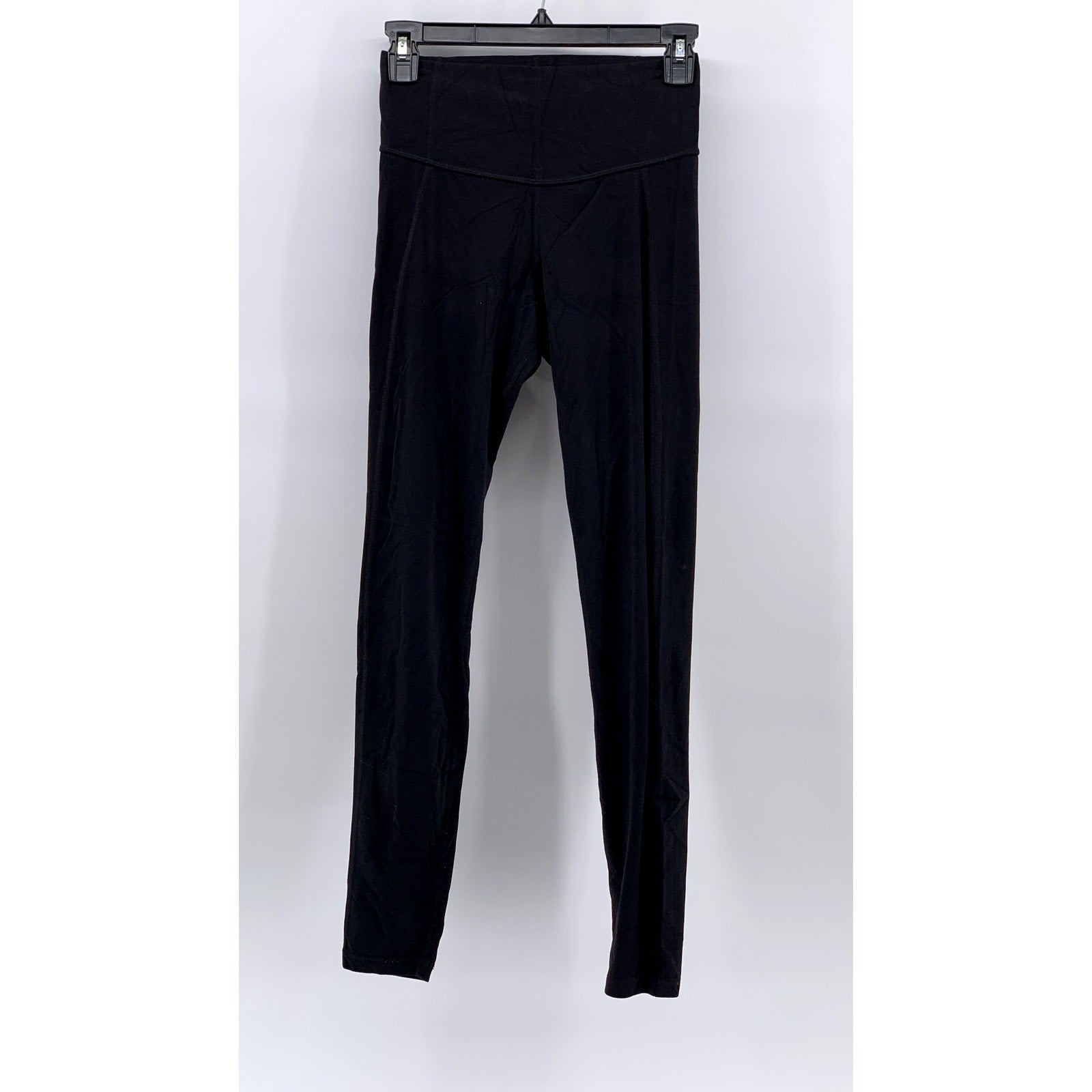 TRAMPOLINE Women's Black Solid Pull-On Ankle Leggings SZ XS