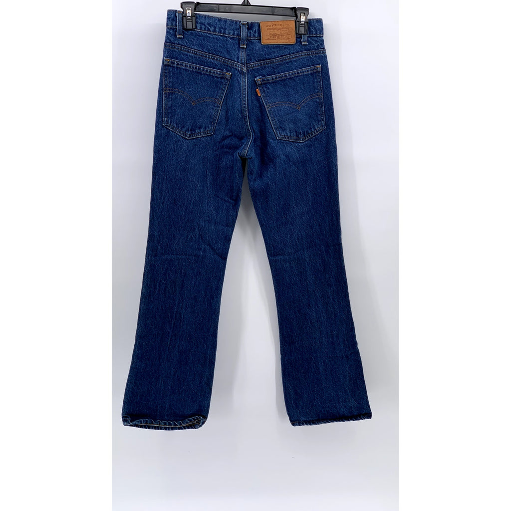 LEVI'S Men's Blue Vintage 80's Orange Tab Bootcut Five-Pocket Jeans SZ 30X30