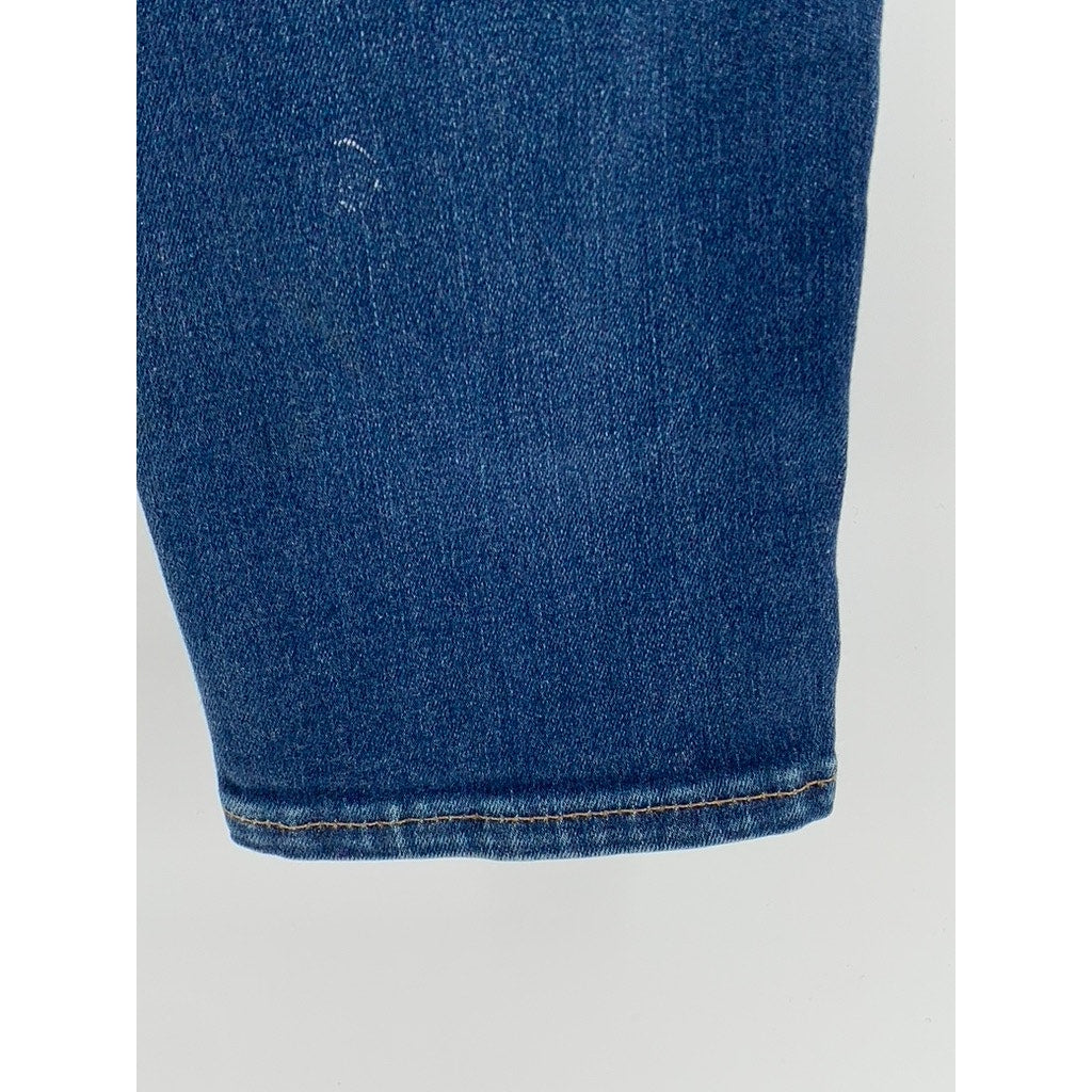 MADEWELL Women's Blue Denim High Riser Skinny Leg Jeans SZ 26