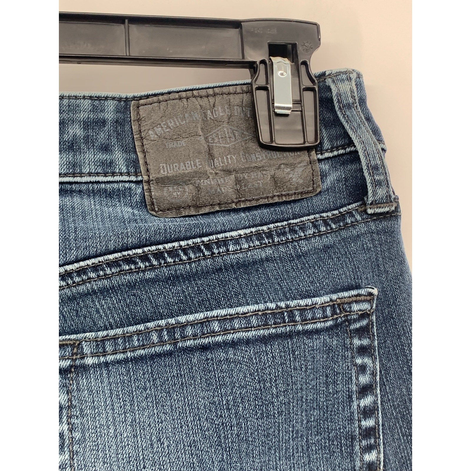 AMERICAN EAGLE Men's Indigo Blue Denim 360 Extreme Flex Skinny Jeans SZ 28X30