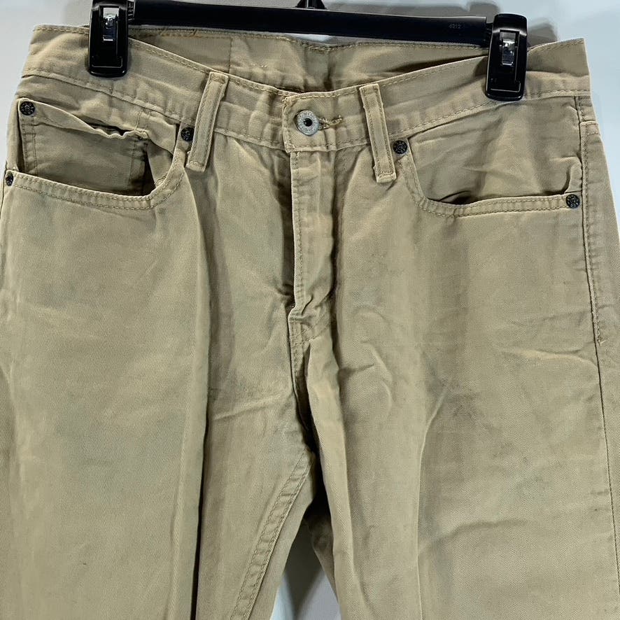 LEVI'S Men's Tan 511 Slim-Fit Five-Pocket Jean SZ 31X30
