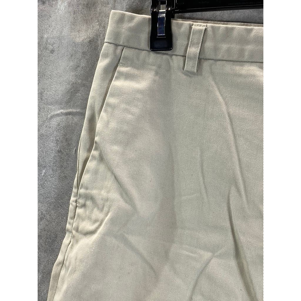 BANANA REPUBLIC Men's Beige Lightweight Regular-Fit Shorts SZ 34