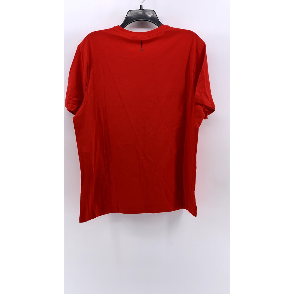 SPORTS ILLUSTRATED Men's Red Crewneck Lightweight T-Shirt SZ L