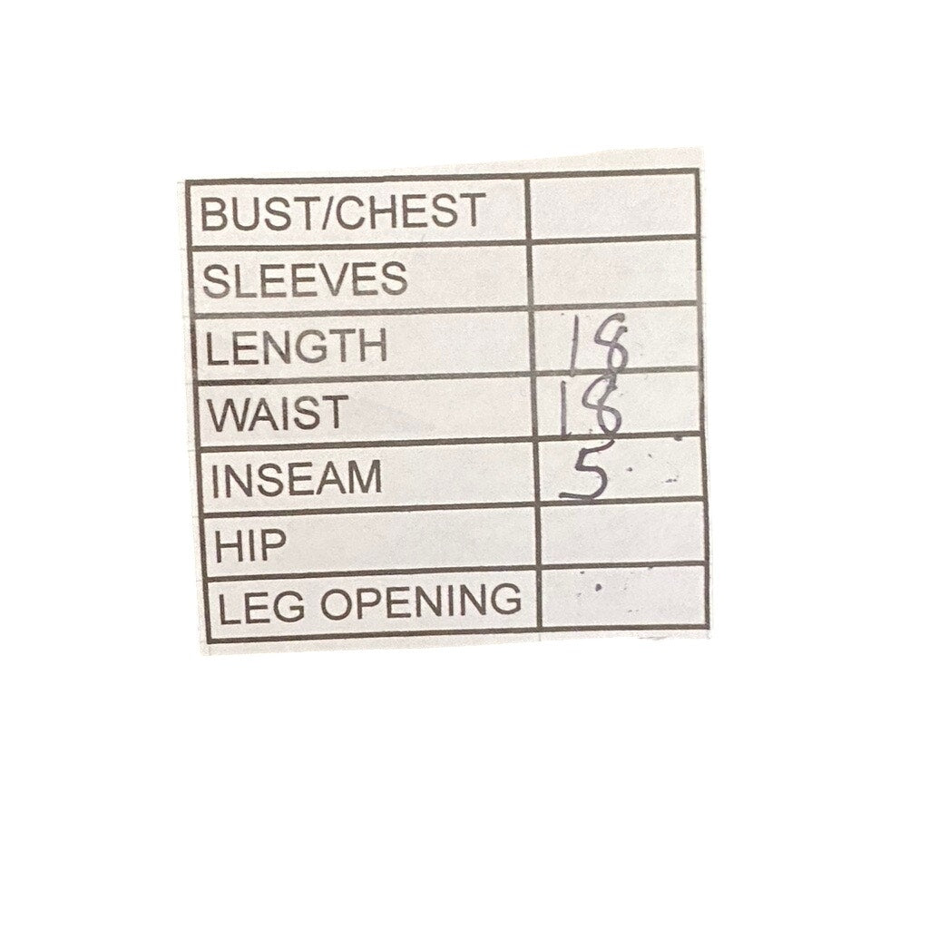 OLD NAVY Women’s Black Jack Solid Extra High-Rise Taylor Trouser Shorts SZ L