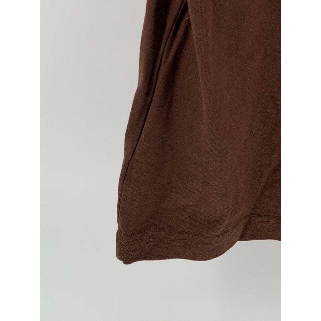 H&M Men's Brown Live Laugh Love Graphic T-Shirt SZ L