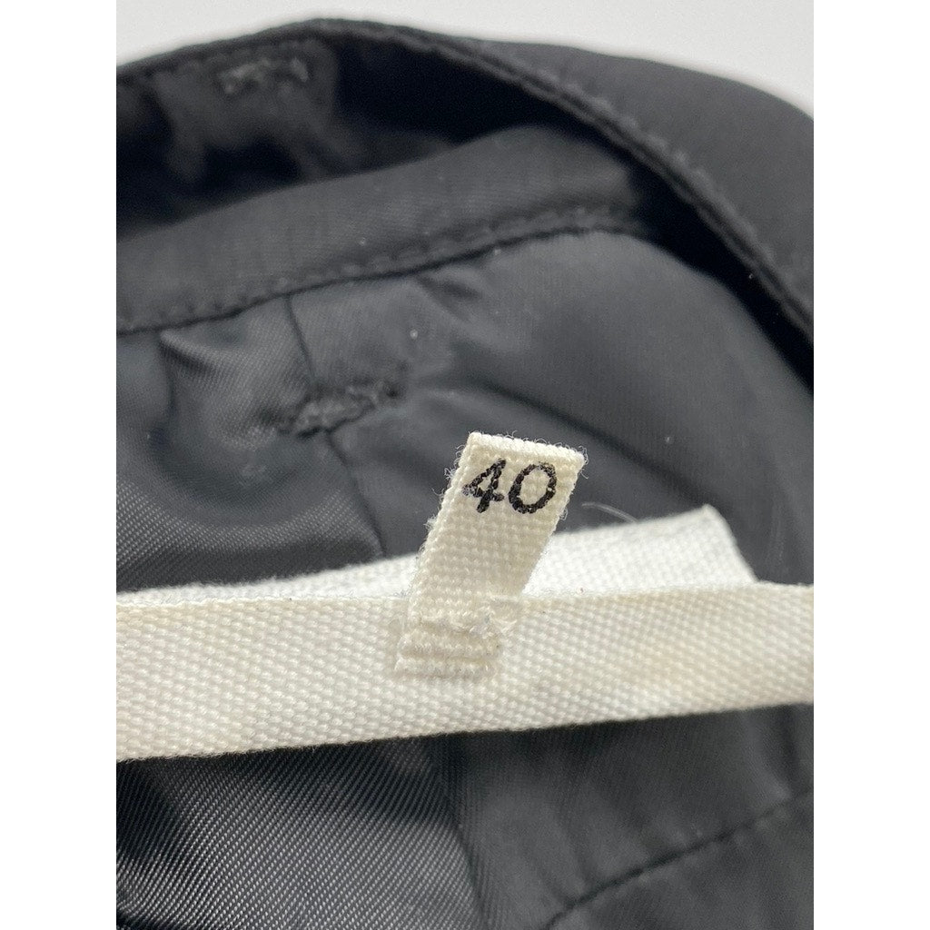 MM6 MAISON MARGIELA Women's Black Padded Straight Mini Skirt SZ 40(US-S)