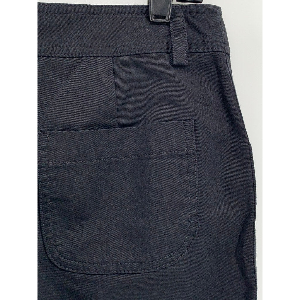 CHARTER CLUB Women's Black Katherine Fit Cropped Pant SZ 10