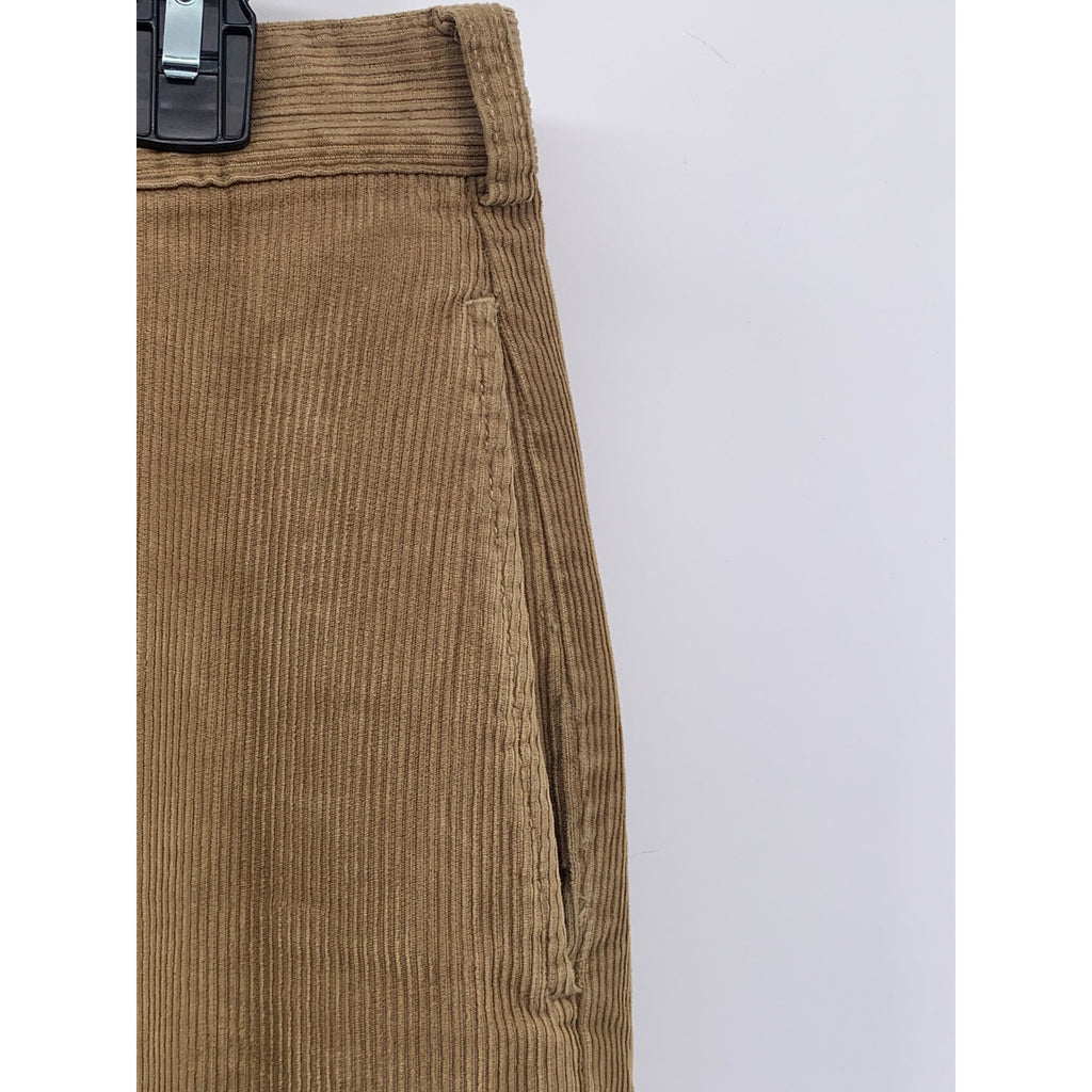 BROOKS SPORT Men's Tan Corduroy Straight-Leg Regular-Fit Pant SZ 36X30