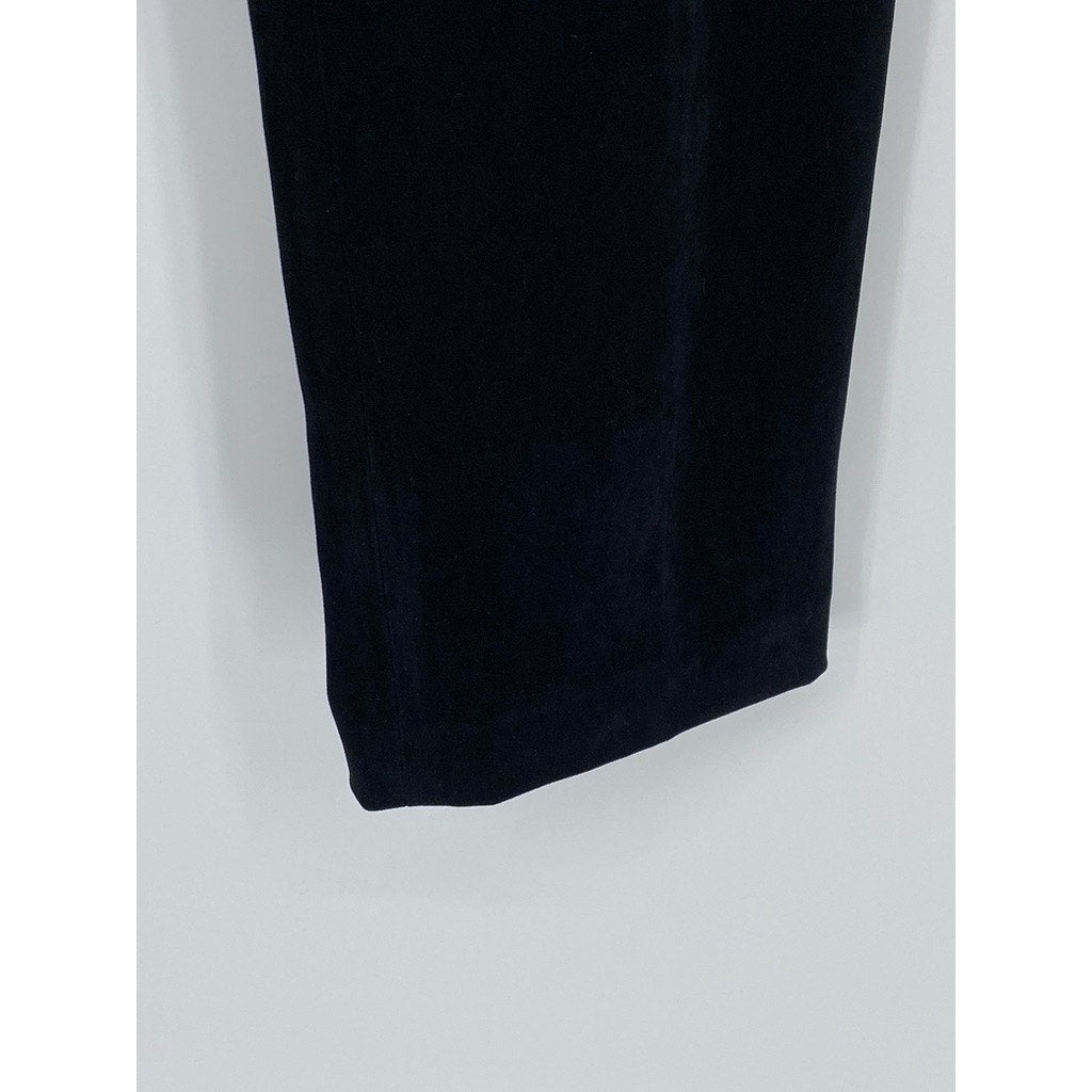 FREEPORT STUDIO Women’s Tall Black Straight-Leg Extended Button Pants SZ 2T