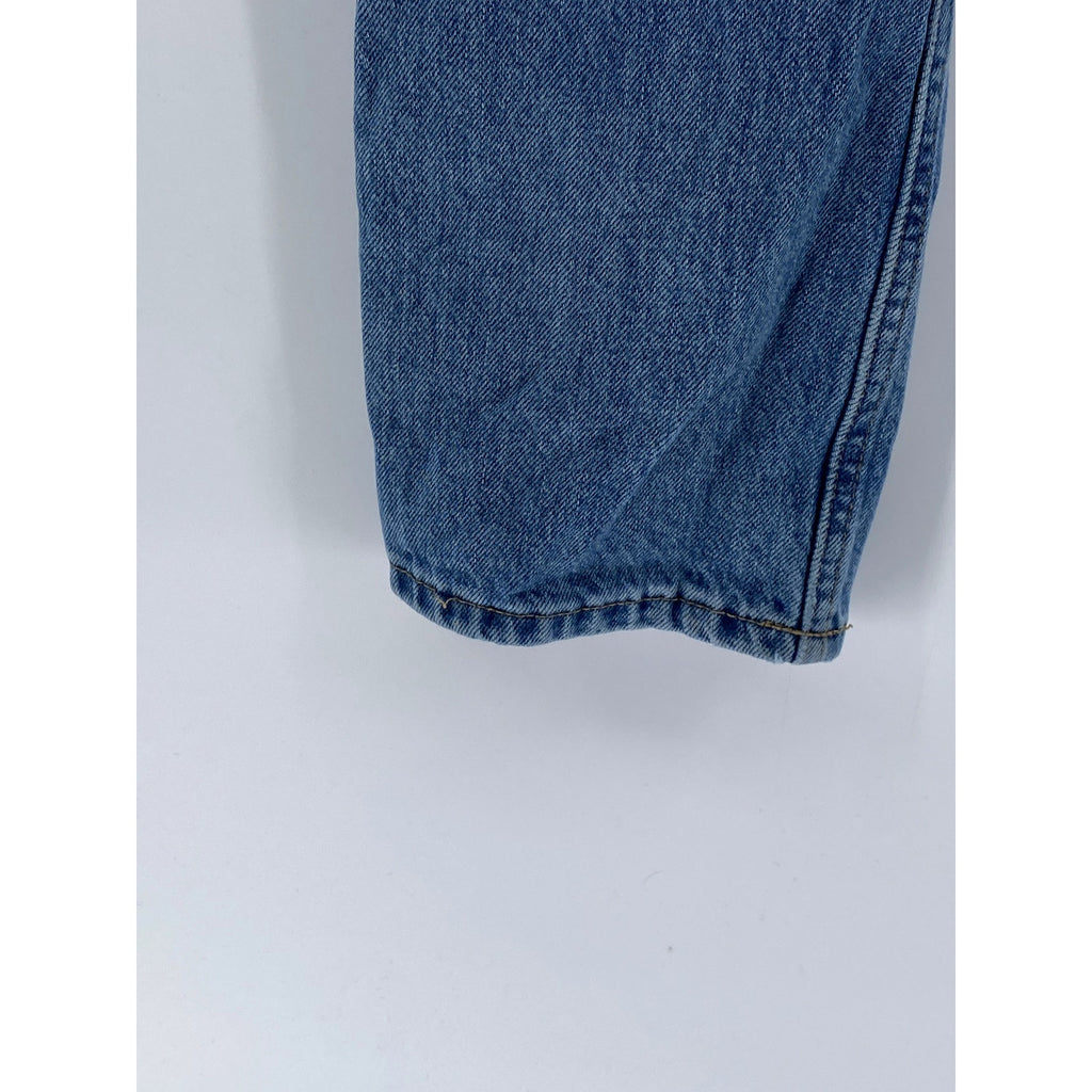 EVERLANE Women's Blue Denim The 90's Cheeky Organic Cotton Regular Fit Jean SZ25