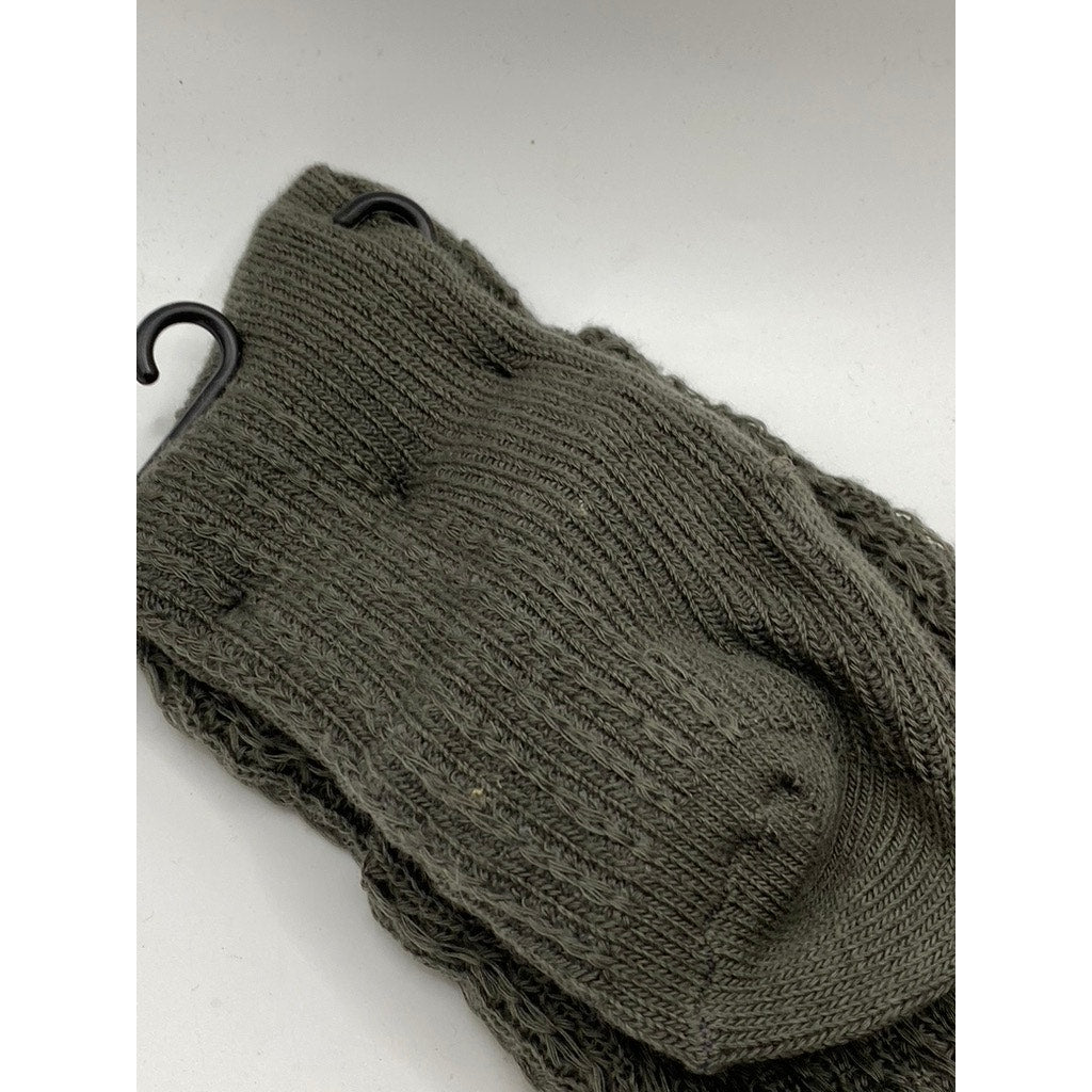 MEMOI Women's Castlerock Gray Vertical Stitch Knit Over-The-Knee Socks SZ OS