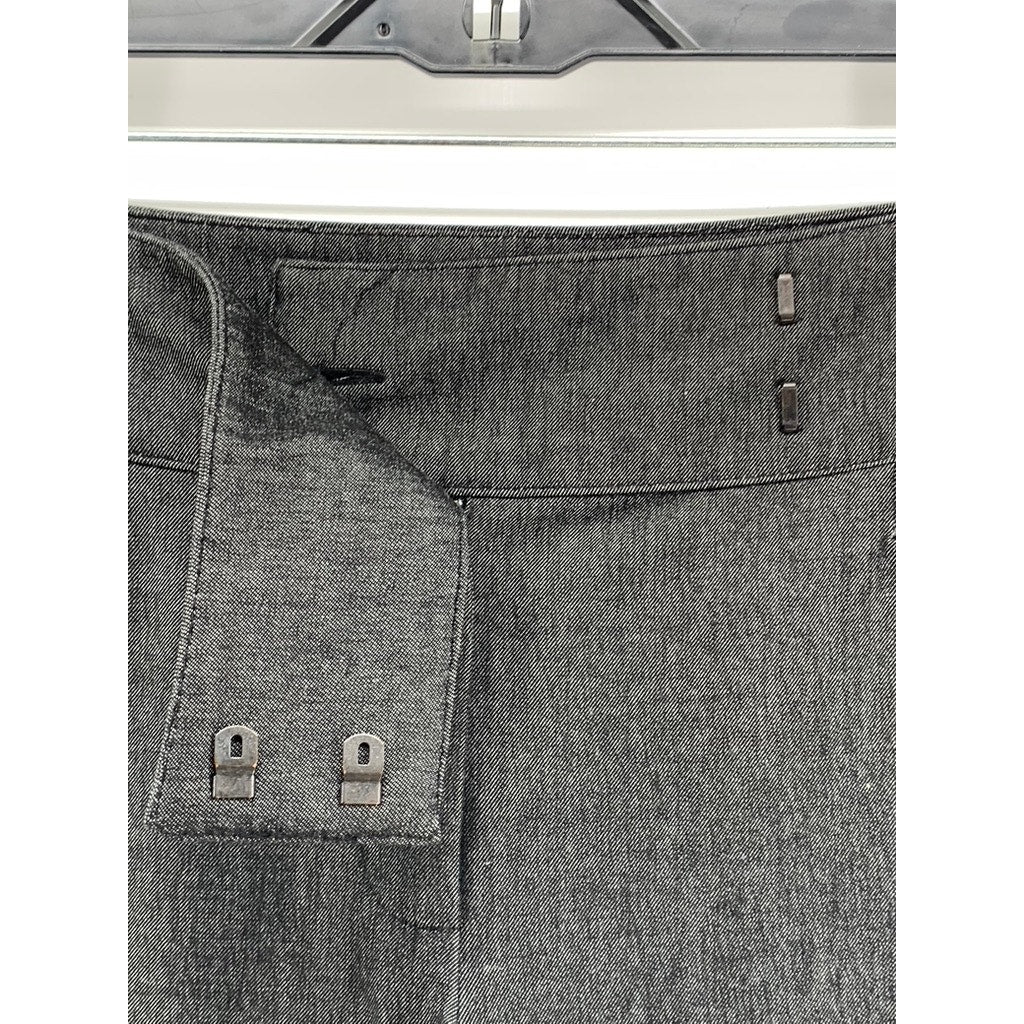 INC INTERNATIONAL CONCEPTS Women's Charcoal Wide-Leg Pant SZ 8