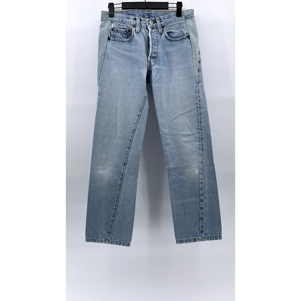 LEVI’S Men’s Vintage Light Wash Blue Denim Straight- Leg Five-Pocket Jeans SZ 28