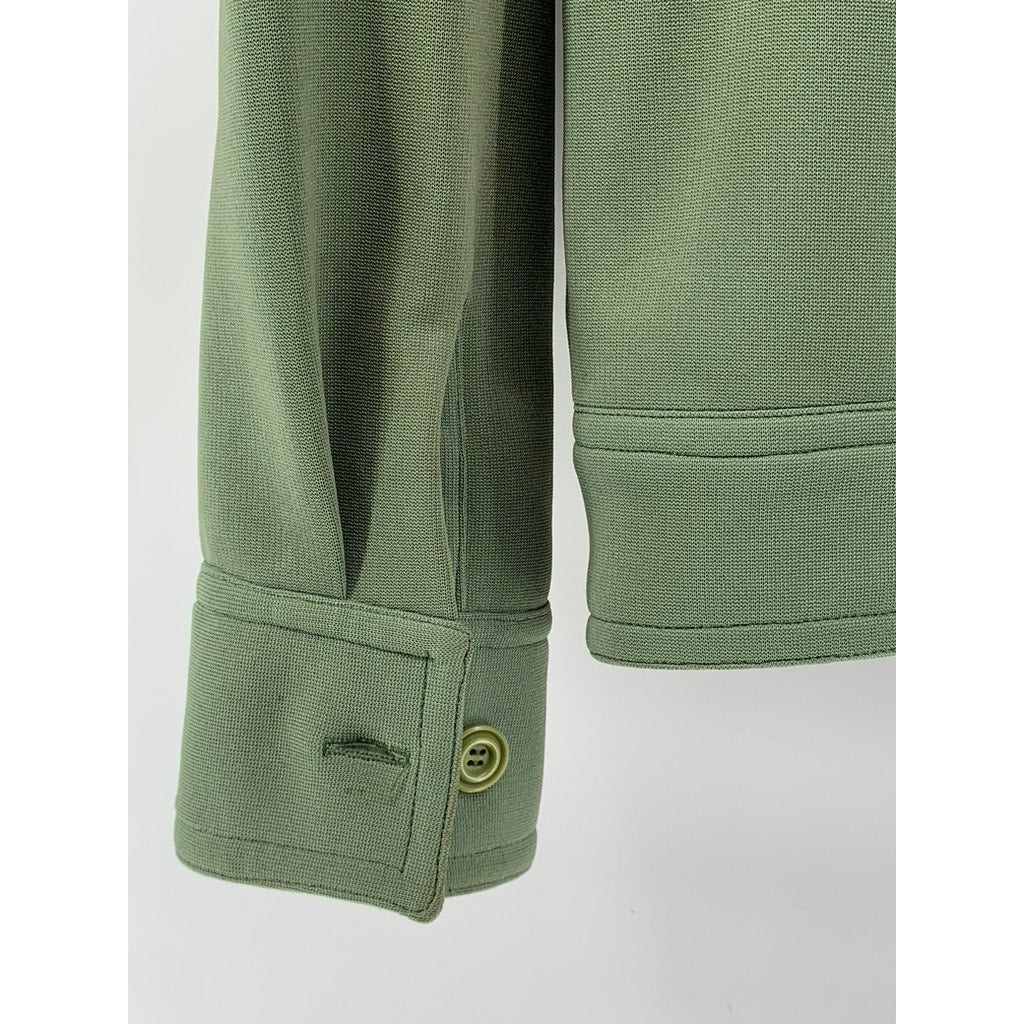 UNBRANDED Women's Green Utility ZIp-Up Jacket SZ S