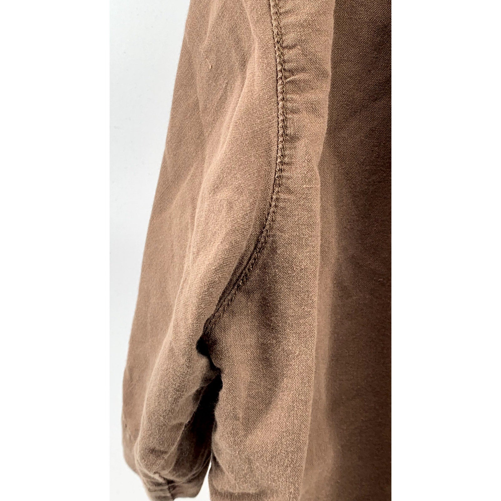 COLUMBIA Men's Brown Regular-Fit Button-Up Short Sleeve Shirt SZ XL