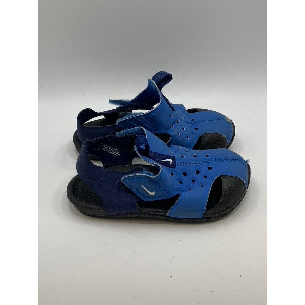 NIKE Baby's Blue Sunray Protect 2 Slingback Sandals SZ 7C