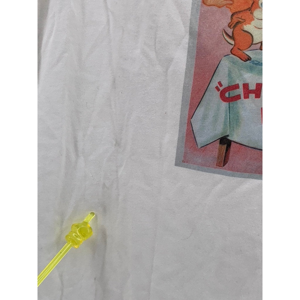 UNIQLO Kids' White Walt Disney Chip N' Dale Crewneck Short Sleeve T-Shirt SZ 13