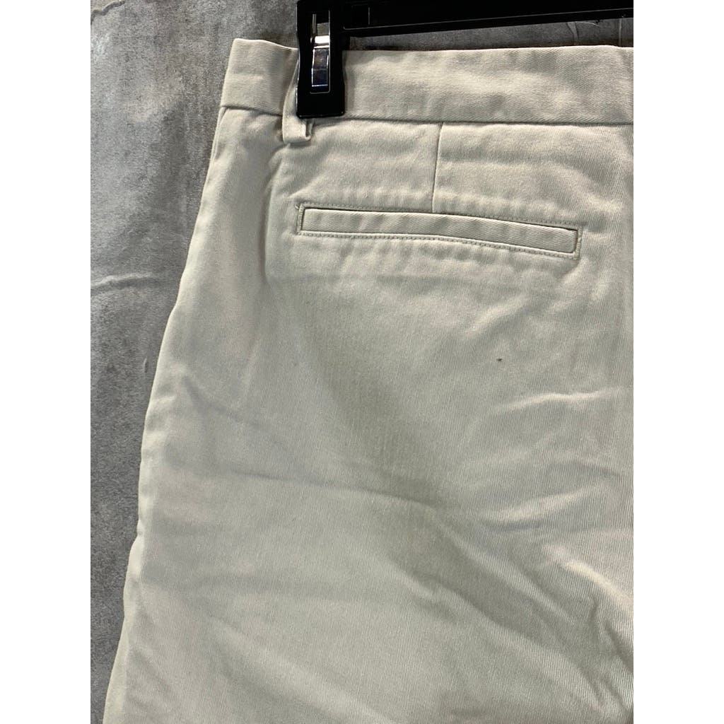 BANANA REPUBLIC Men's Beige Lightweight Regular-Fit Shorts SZ 34