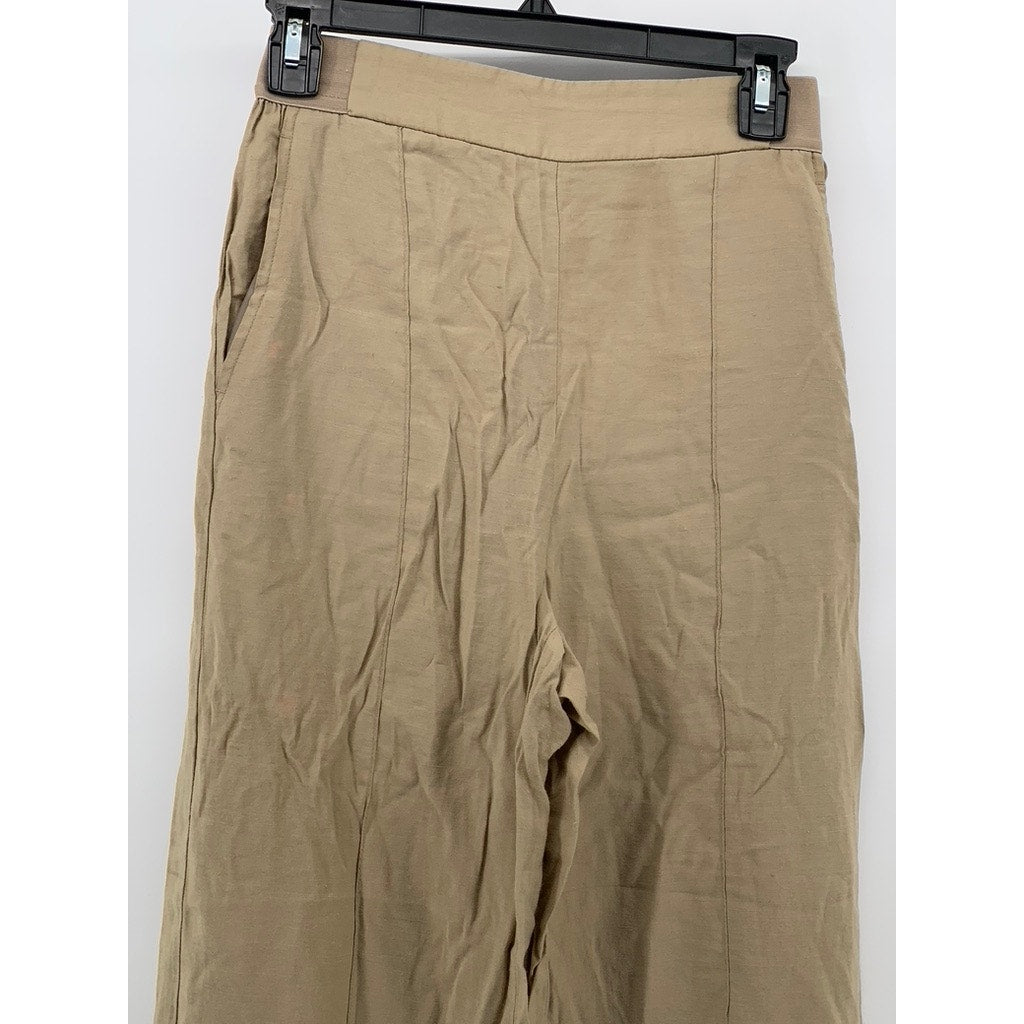STUDIO LUXE Women's Pull-On Wide-Leg Regular-Fit High-Rise Pant SZ 26