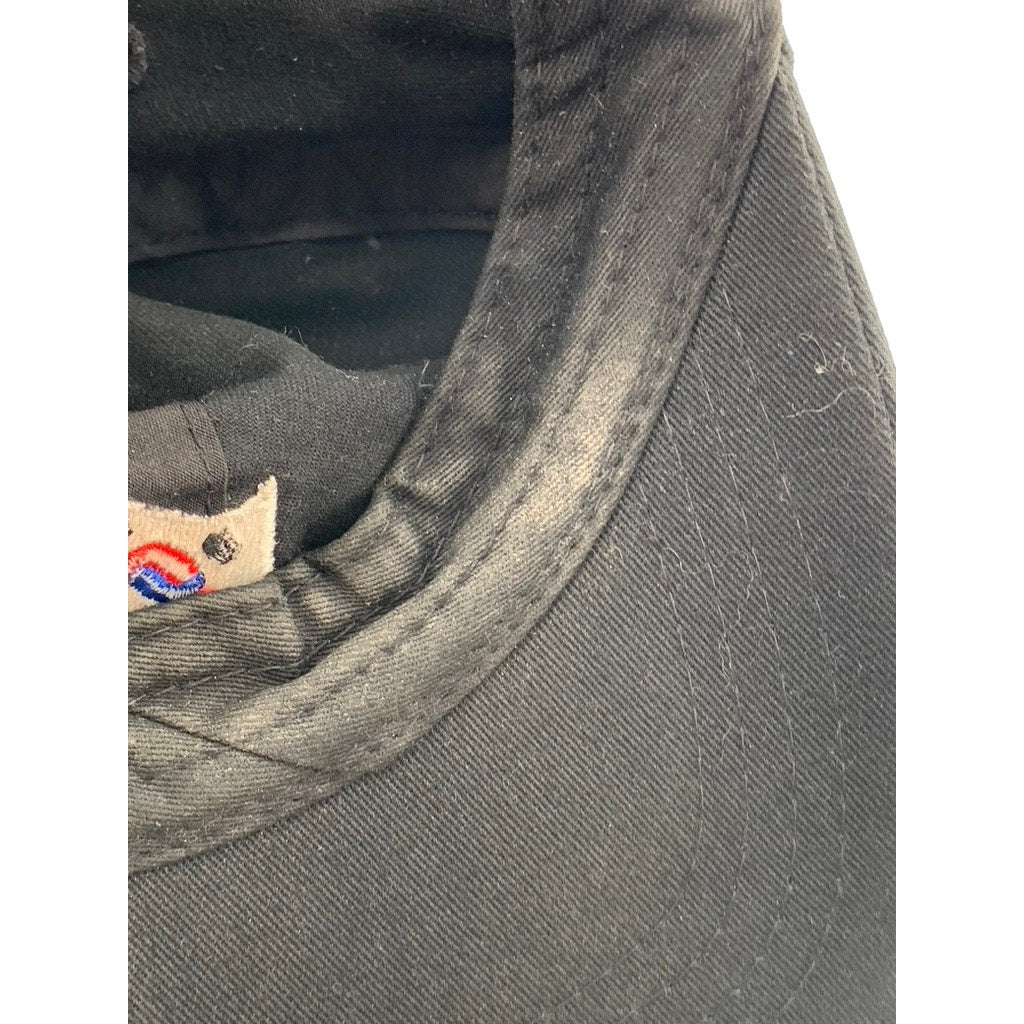 REVER & CO Unisex Adult Black Korea Flag Patch Adjustable Baseball Hat SZ OS