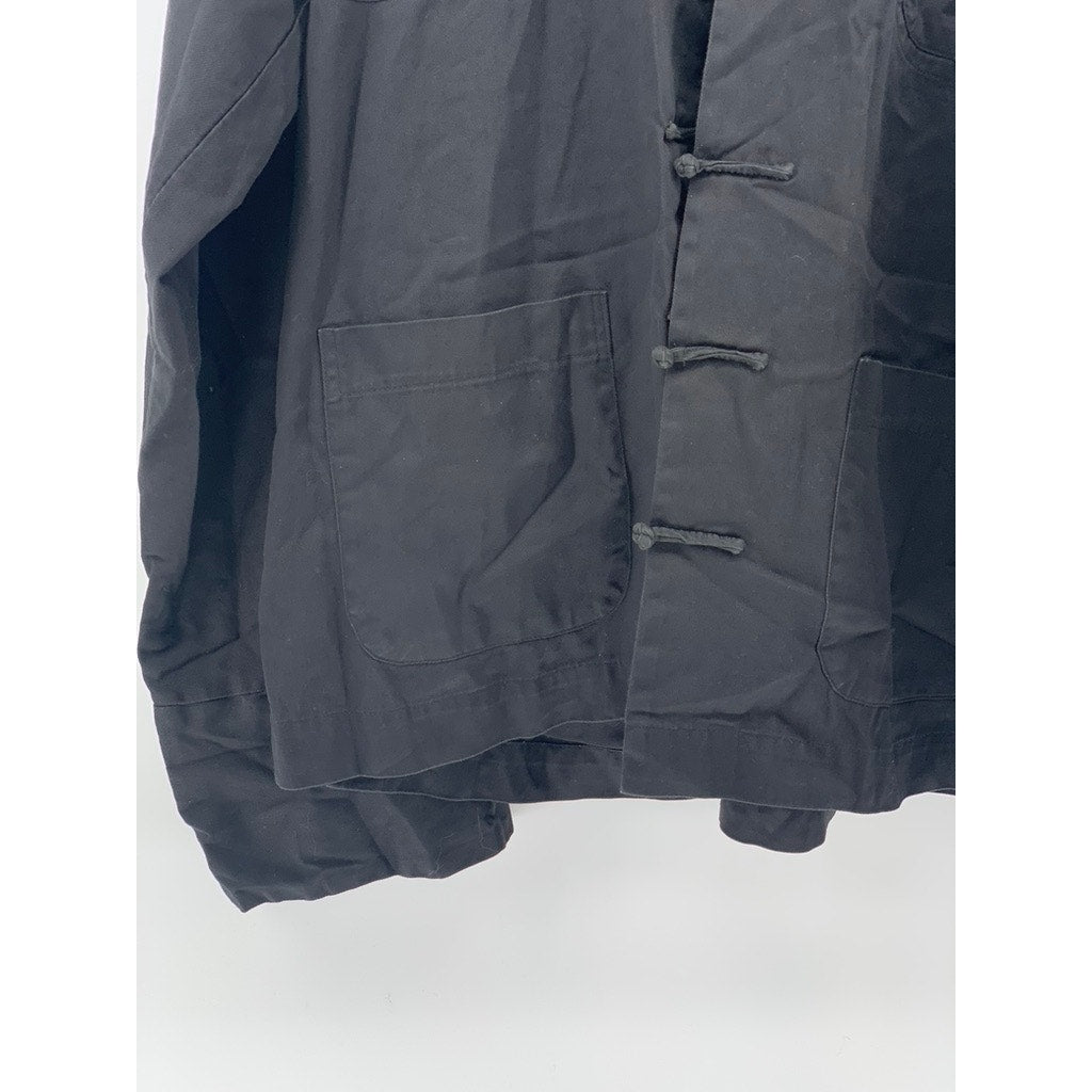 DADI Men's Black Button-Up Long Sleeve Casual Shirt SZ XL