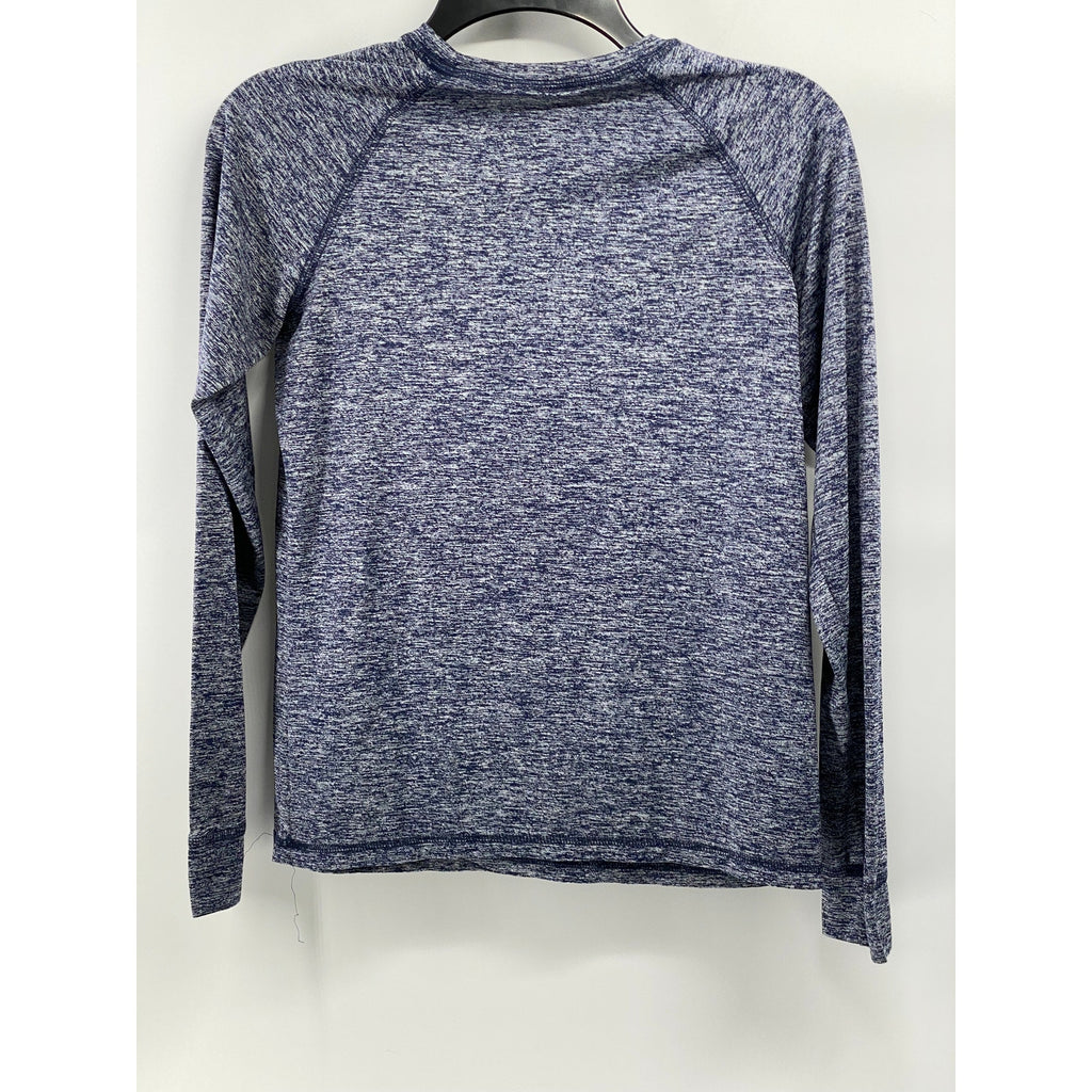 HOLLOWAY Women's Blue Crewneck Sunny Days Graphic Long Sleeve Top SZ S