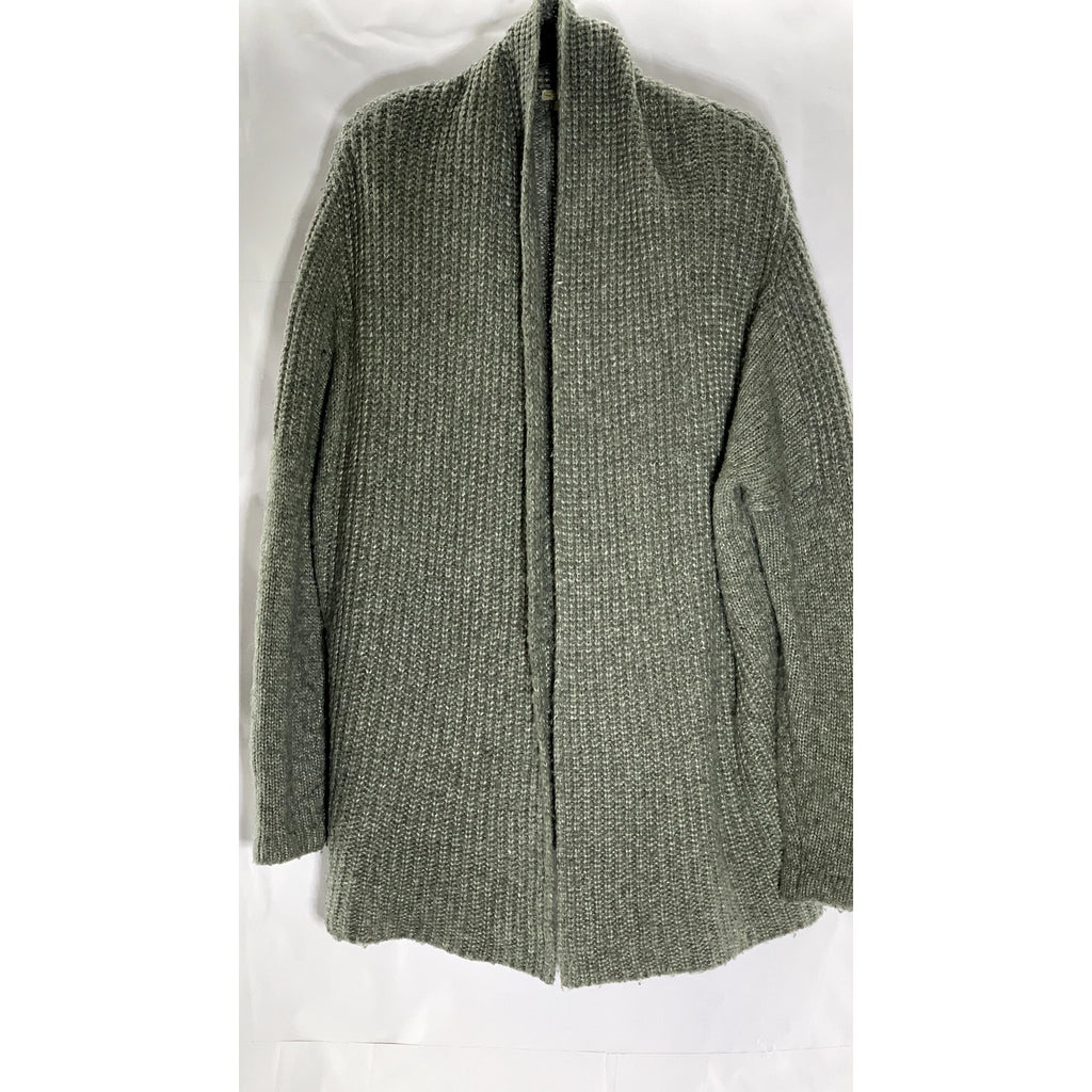 GAP Women's Gray Japan Loose Knit Open-Front Cardigan SZ M