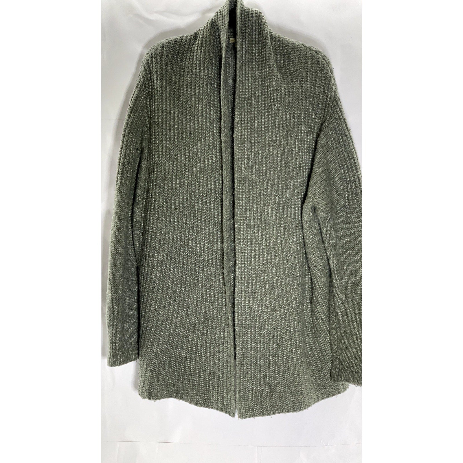 GAP Women's Gray Japan Loose Knit Open-Front Cardigan SZ M