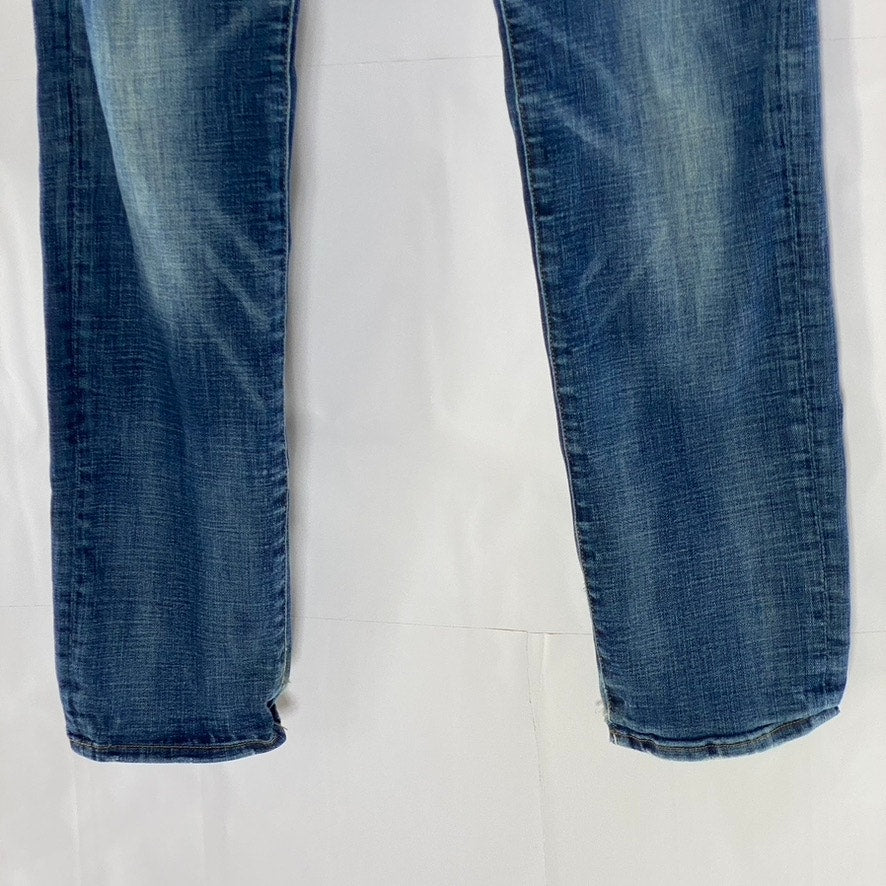 AMERICAN EAGLE Men's Dark Blue Ne(x)t Level Flex Slim Straight Jean SZ 30X34