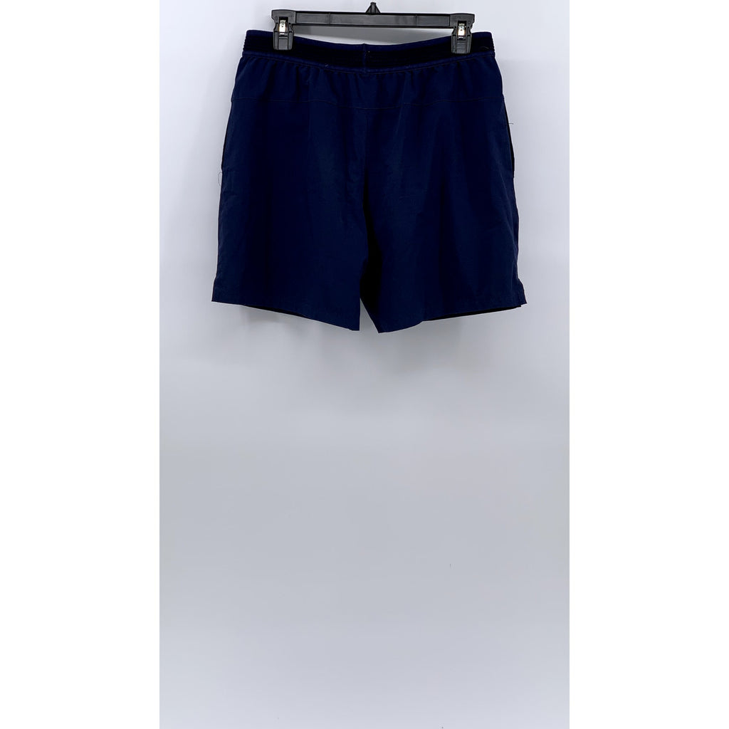 FABLETICS Men's Navy Blue Solid Pull-On Elastic Waist Active Shorts SZ S