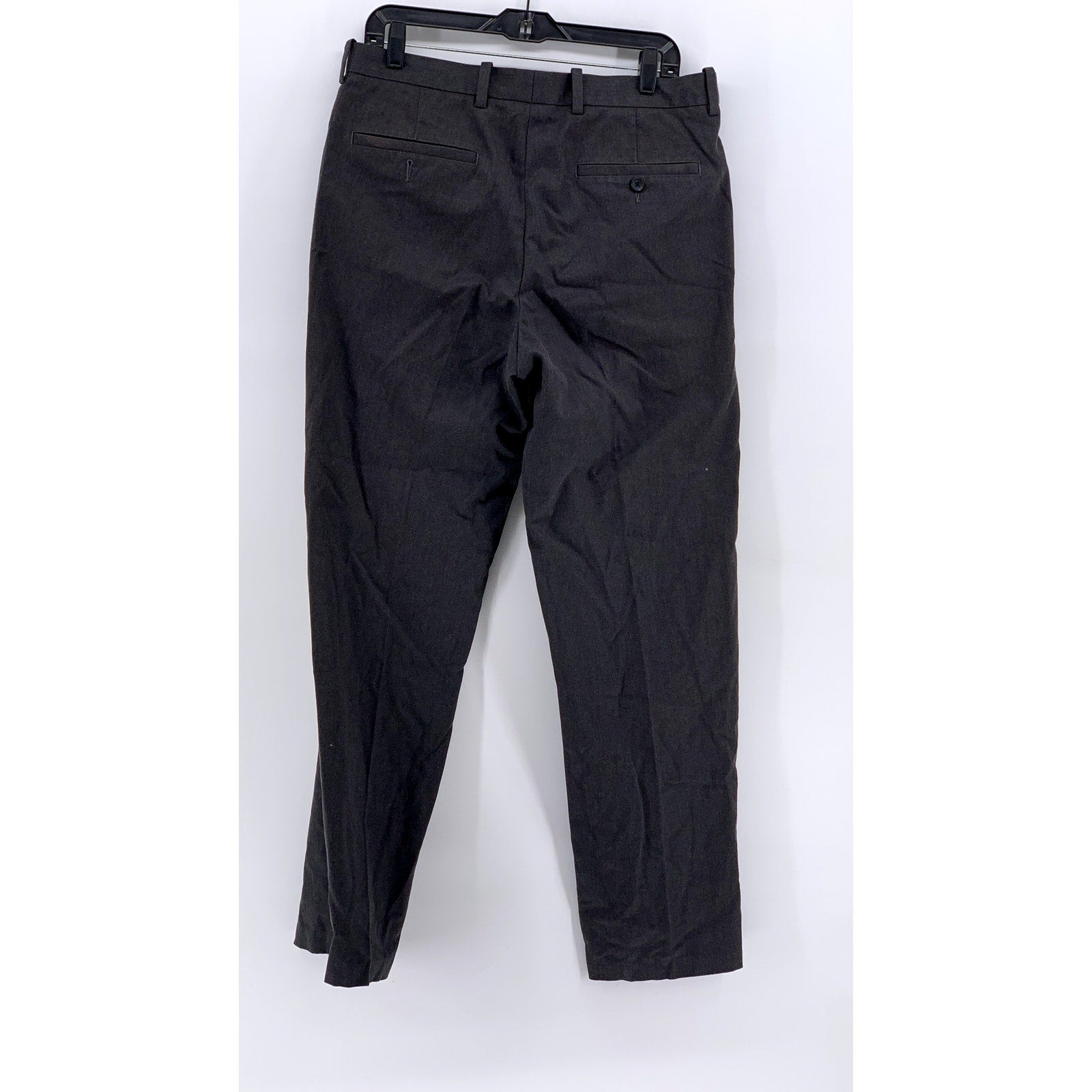 JOHN W. NORDSTROM Men's Charcoal Straight Leg Regular Fit Pants SZ 33X32