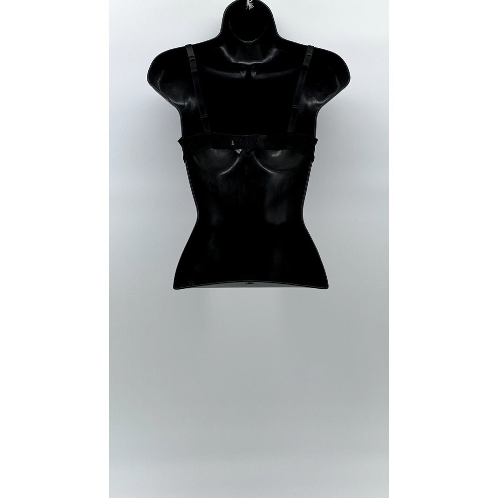 SIMONE PERELE Women's Black Lace Underwire Spaghetti Strap Bra SZ S