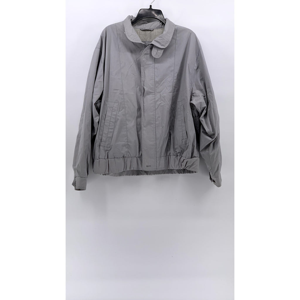 FOG By LONDON FOG Men's Vintage Stand Collar Zip-Up Winter Jacket SZ L