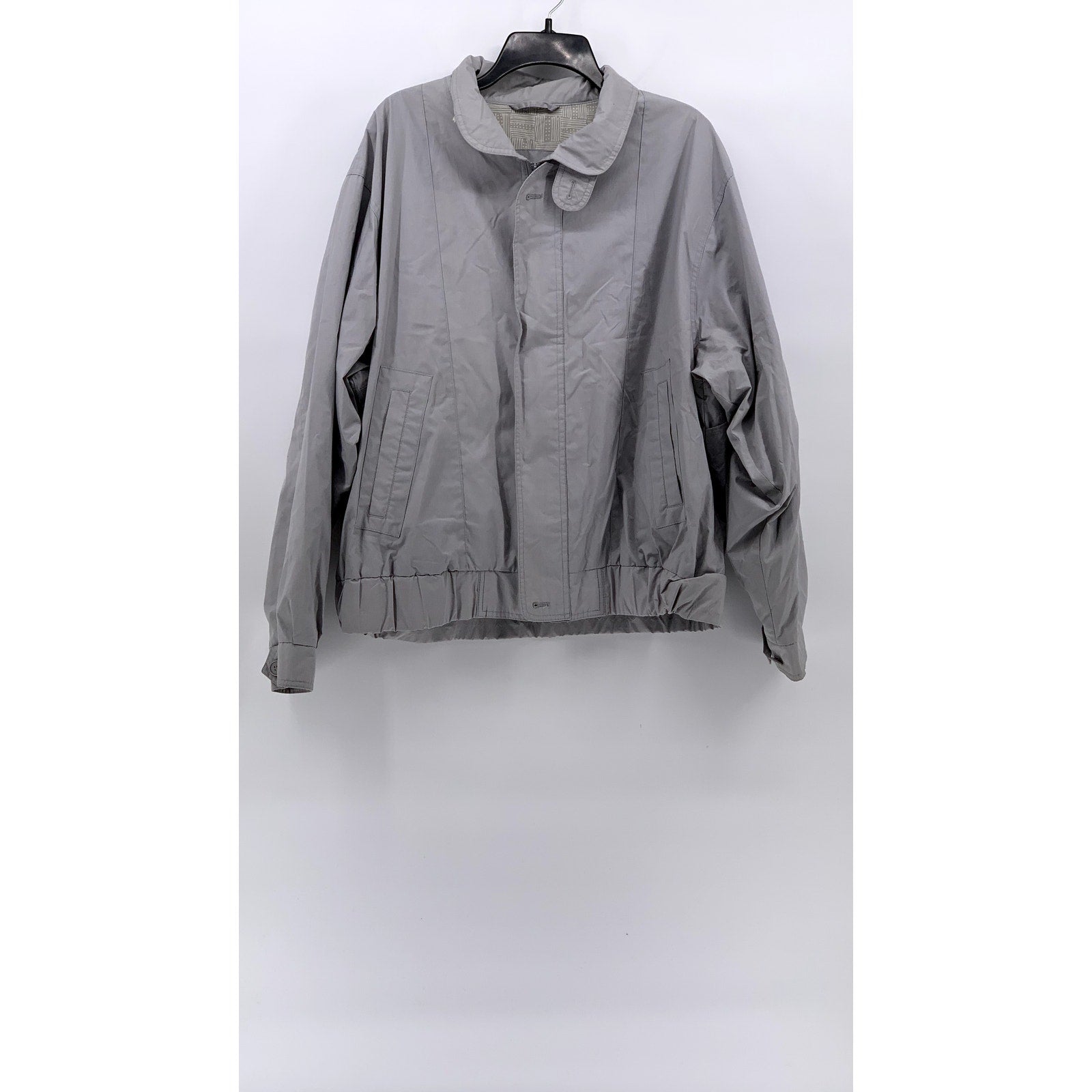 FOG By LONDON FOG Men's Vintage Stand Collar Zip-Up Winter Jacket SZ L