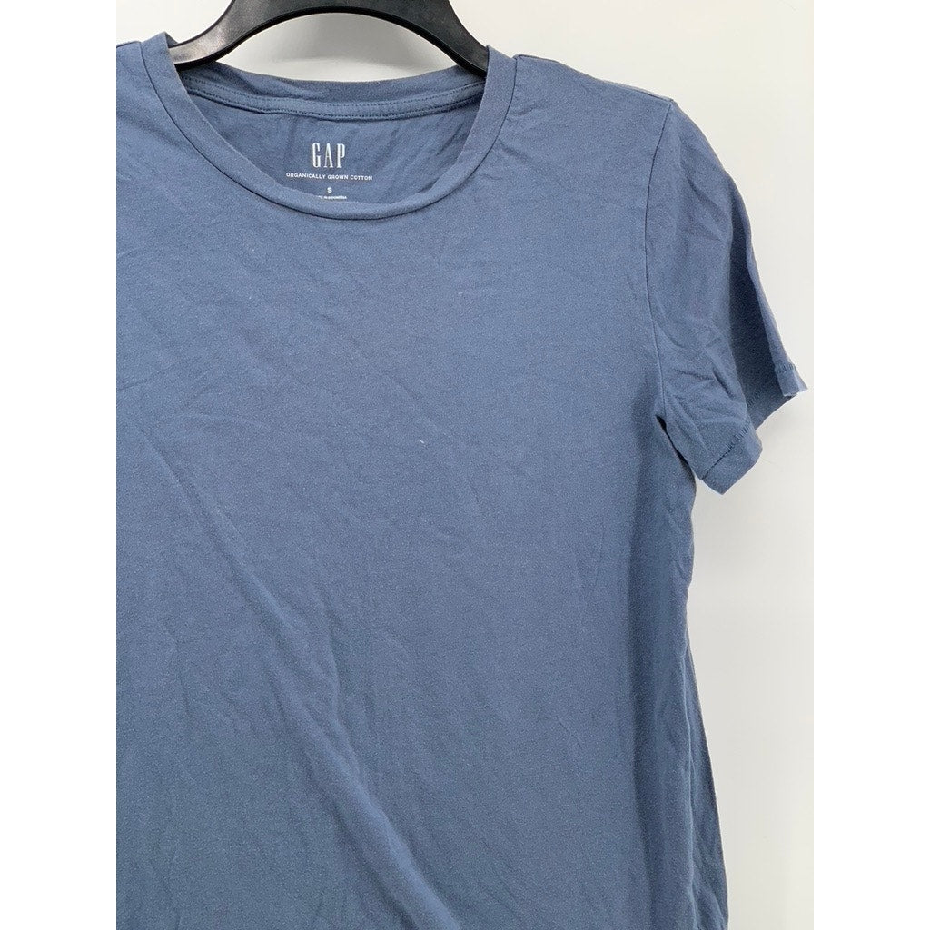 GAP Women's Bainbridge Blue Crewneck T-Shirt SZ S