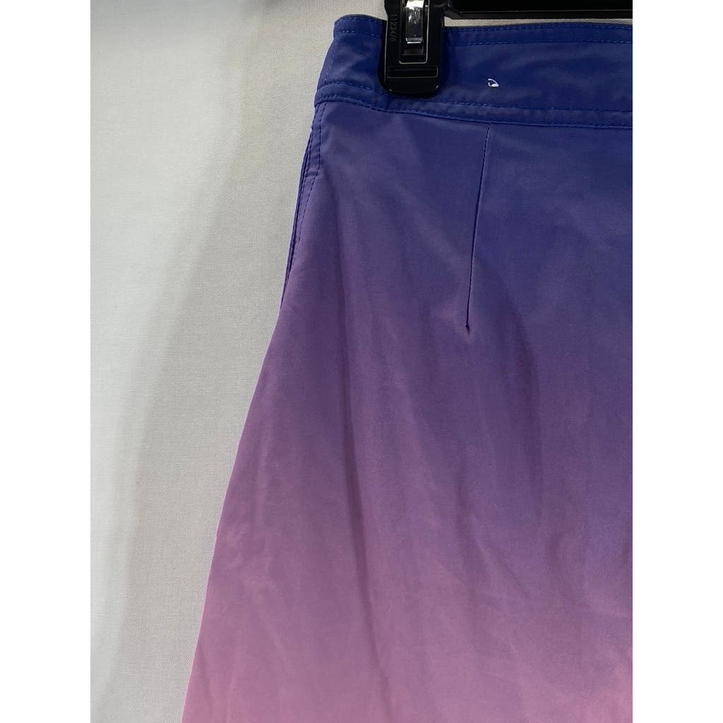 AMERICAN EAGLE Men's Pink/Purple Ombre 10 Festival Board Shorts SZ XS