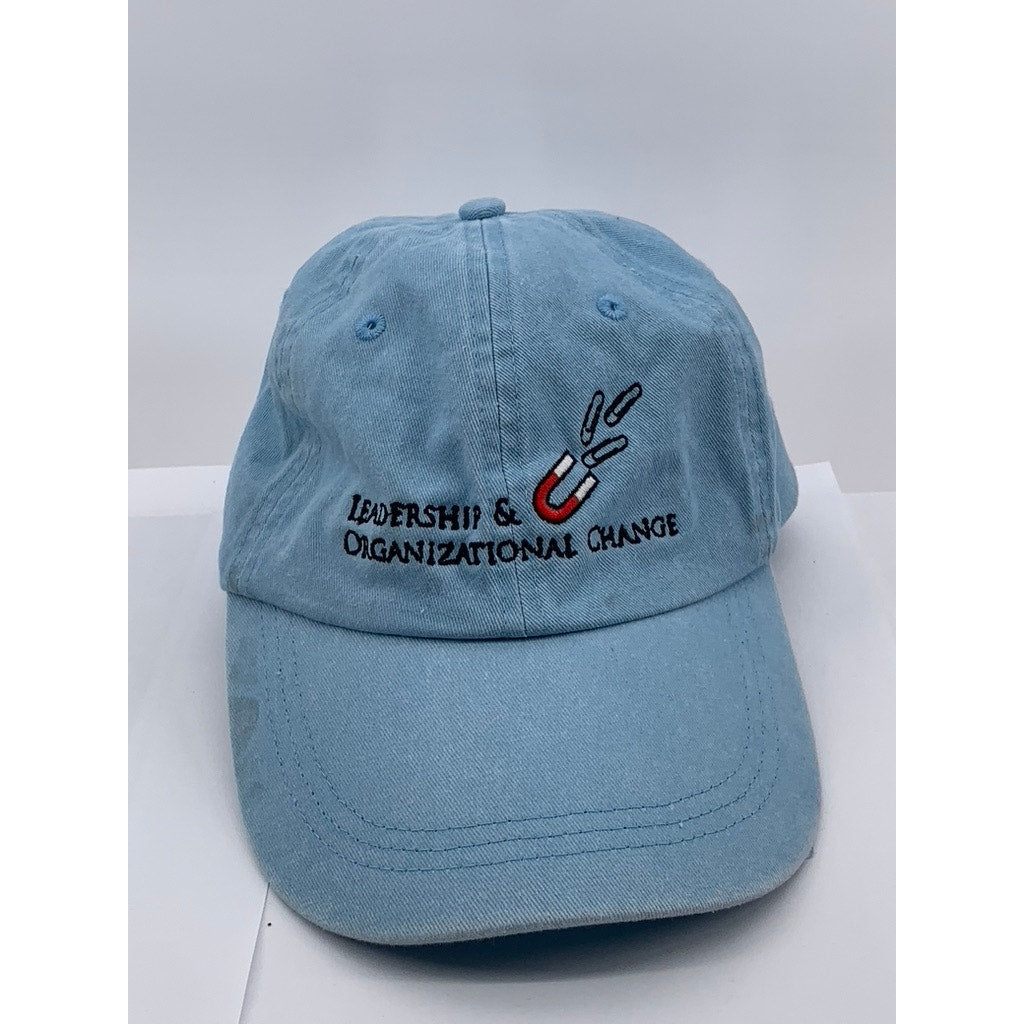 RH SLIDEBACK Unisex Adult Light Blue Embroidered Logo Adjustable Hat SZ OS
