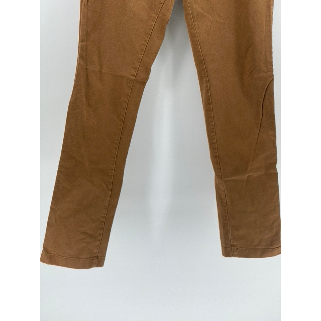 UNIQLO Men's Brown Slim-Leg Regular Fit Casual Chino Pants SZ 32X34
