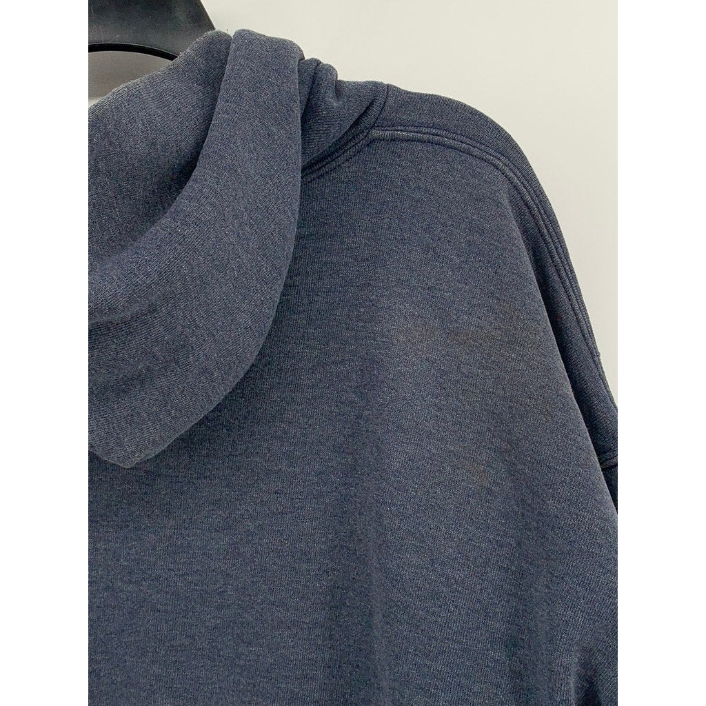 RUSSEL ATHLETIC Men's Navy Dri-Power Fleece Pulllover Hoodie SZ XL