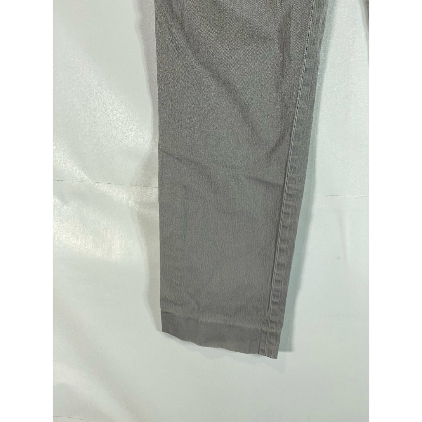 J. CREW Men's Grey Slim-Fit Bowery Stretch Flat Front Dress Pant SZ 33x32