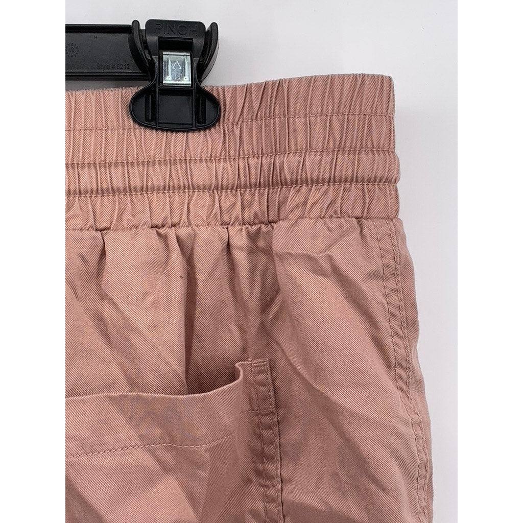 A NEW DAY Women's Dusty Pink Solid Jogger Pants SZ L