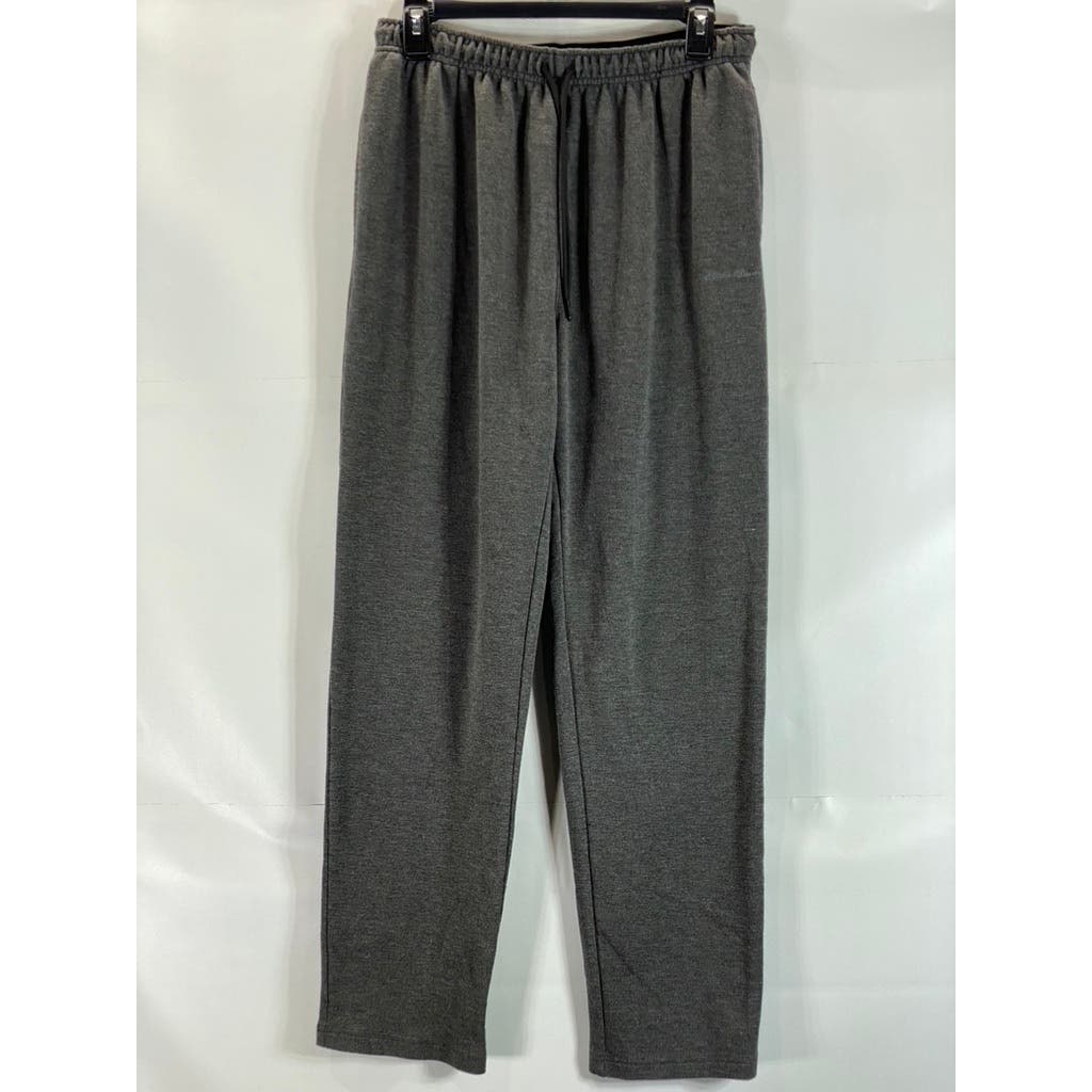 EDDIE BAUER Men's Medium Heather Gray Relaxed-Fit Drawstring Lounge Pants SZ M