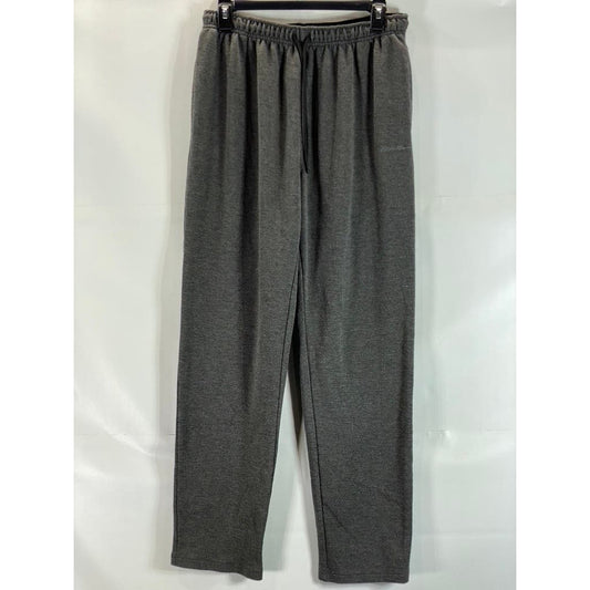 EDDIE BAUER Men's Medium Heather Gray Relaxed-Fit Drawstring Lounge Pants SZ M