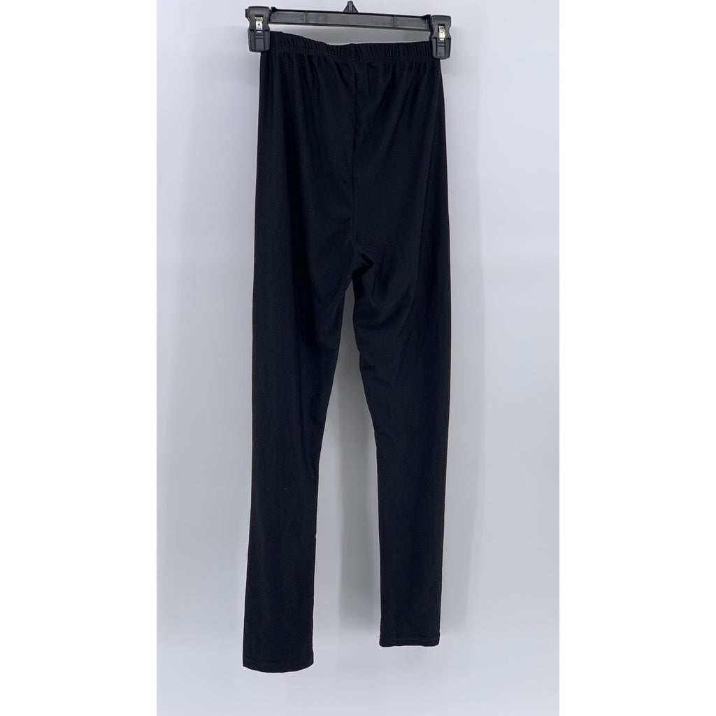 UNBRANDED Women's Black New York City Logo Casual Pull-On Leggings SZ XS