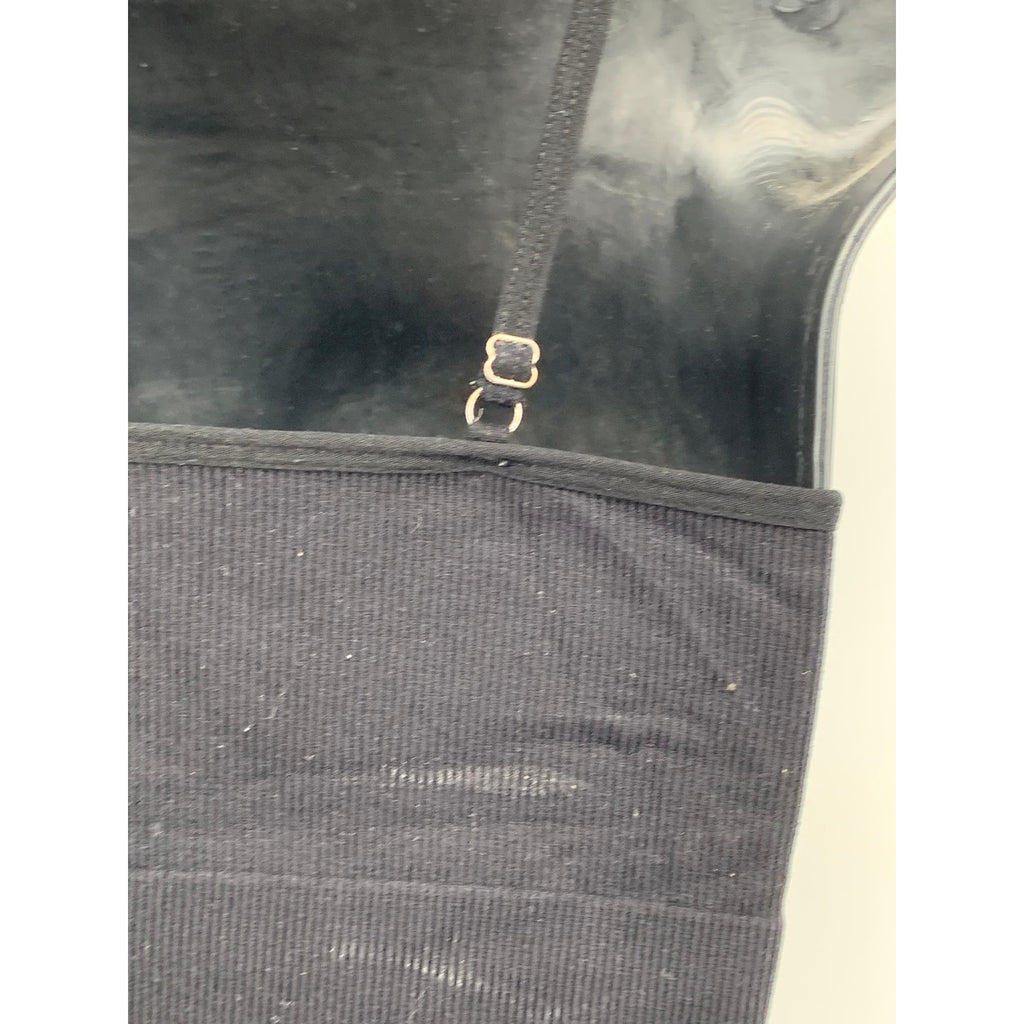 UNBRANDED Women's Black Solid Halter Spaghetti-Strap Cropped Cami Top SZ XS