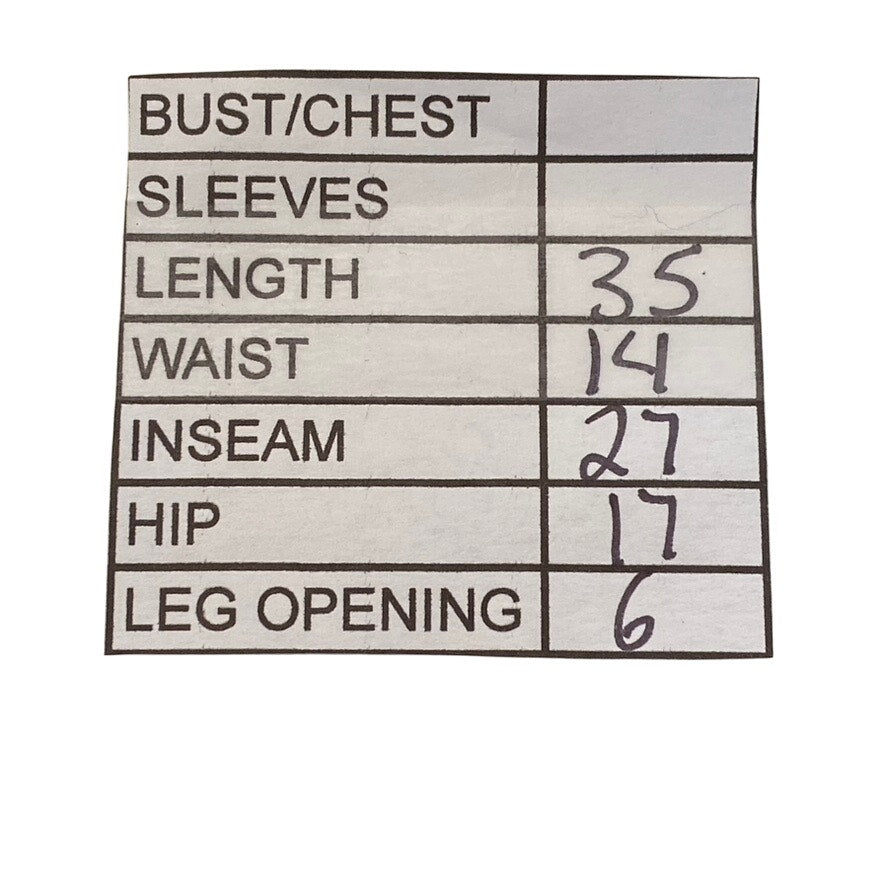 UNIQLO Women's Navy-Black Animal Print Elastic-Waist Pull-On Slim Pant SZ S